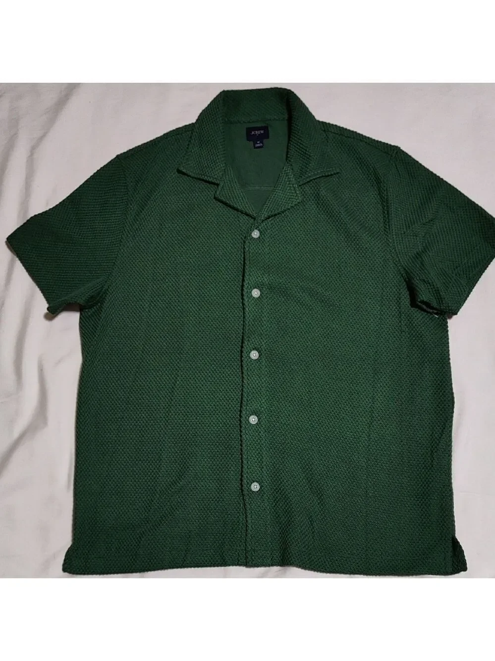 ASOS Dark Green Casual Button Down Shirt